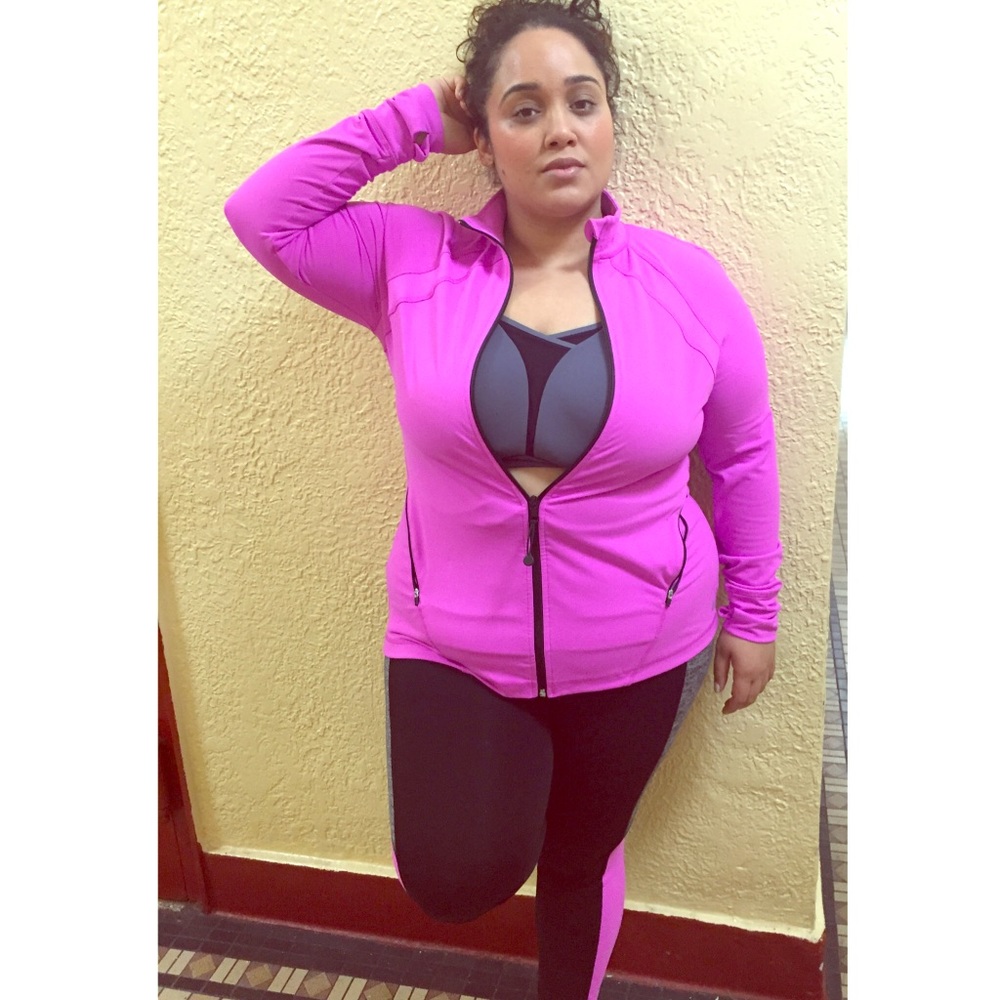 Lane Bryant workout track jacket (14/16)